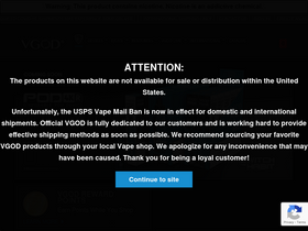 'officialvgod.com' screenshot