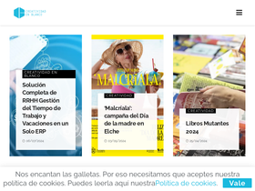 creatividadenblanco.com