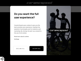 'ceramicspeed.com' screenshot
