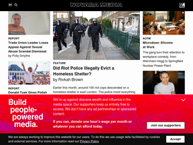'novaramedia.com' screenshot