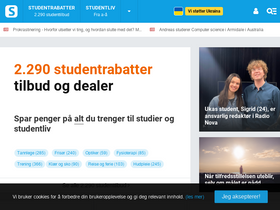 'studenttorget.no' screenshot