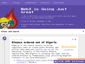'web3isgoinggreat.com' screenshot