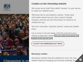'chevening.org' screenshot