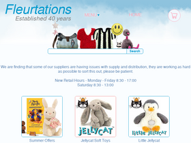 'fleurtations.uk.com' screenshot