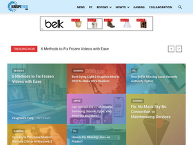 'krispitech.com' screenshot