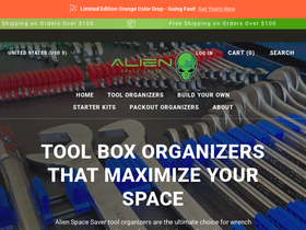 alienspacesaver.com homepage screenshot