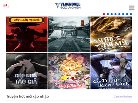 'vlognovel.com' screenshot