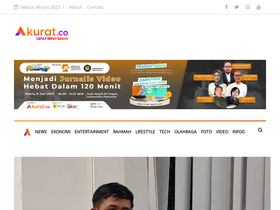 'akurat.co' screenshot