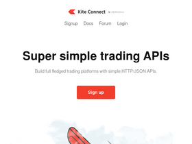 'kite.trade' screenshot