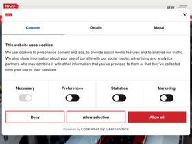 '1000miglia.it' screenshot