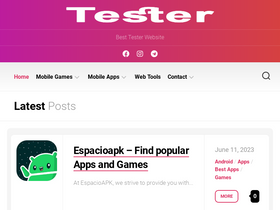 'tester.ma' screenshot