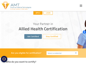 'americanmedtech.org' screenshot