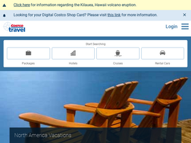 'costcotravel.com' screenshot