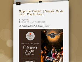 'lazosdeamormariano.net' screenshot