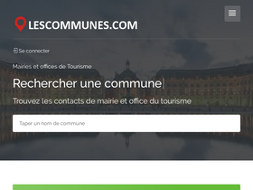 'lescommunes.com' screenshot