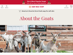 gmsgoats.com homepage screenshot
