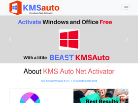 'kmsauto.info' screenshot