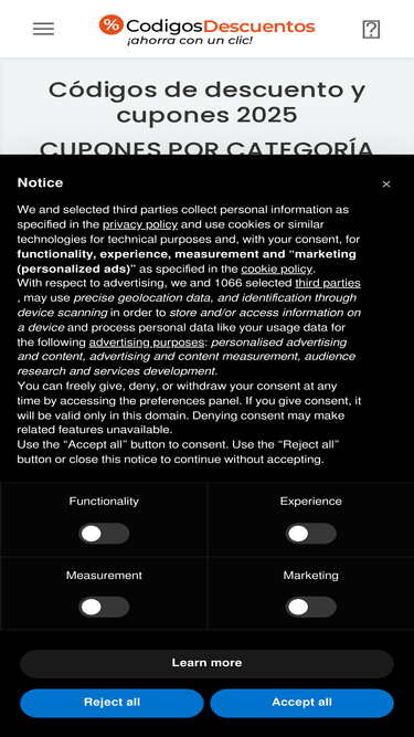 codigodedescuentos.com