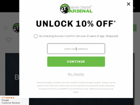 'bearcreekarsenal.com' screenshot