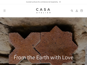 casa-atelier.co homepage screenshot