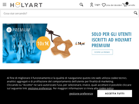 'holyart.it' screenshot