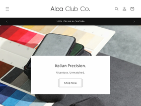 alcaclub.com homepage screenshot