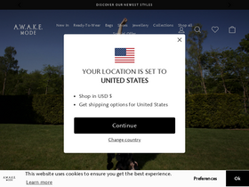 'awake-mode.com' screenshot
