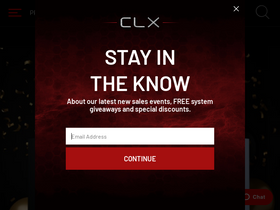 'clxgaming.com' screenshot
