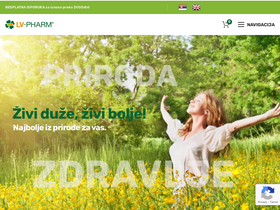'lv-pharm.rs' screenshot