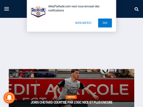 'allezpaillade.com' screenshot