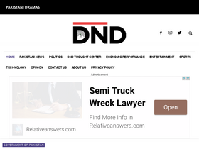 'dnd.com.pk' screenshot