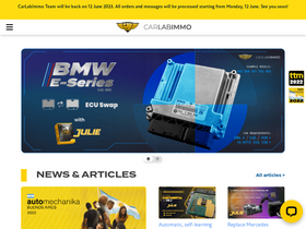 'carlabimmo.com' screenshot