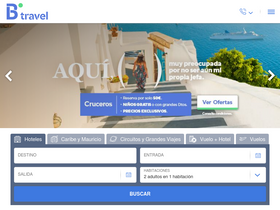 'bthetravelbrand.com' screenshot