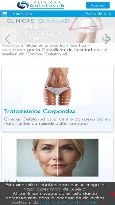 clinicascalatayud.com