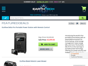 'earthtechproducts.com' screenshot