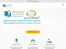 'apollohomecare.com' screenshot