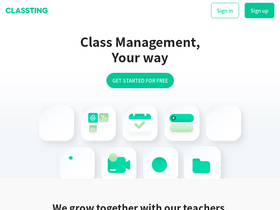 'classting.com' screenshot