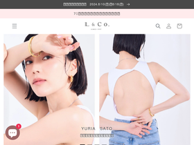 'l-co-shop.jp' screenshot
