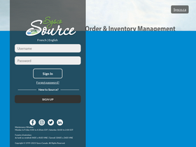 'syscosource.ca' screenshot
