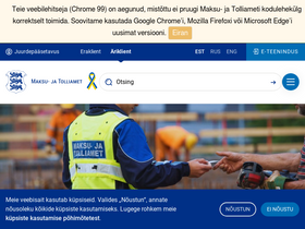 'emta.ee' screenshot