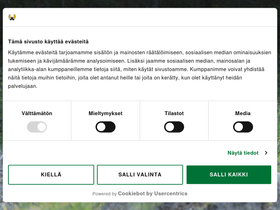 'oma.riista.fi' screenshot