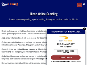 'playillinois.com' screenshot