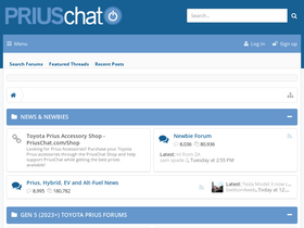 'priuschat.com' screenshot
