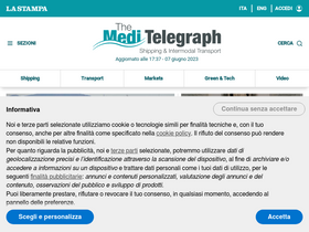 'themeditelegraph.com' screenshot