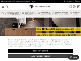 'arredamentomd.it' screenshot