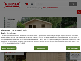 'steinershopping.nl' screenshot