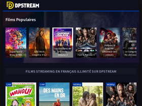 'dpstream.tel' screenshot