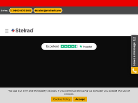 'stelrad.com' screenshot