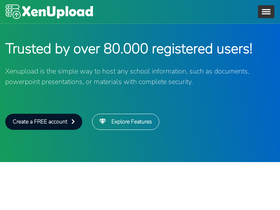 'xenupload.com' screenshot