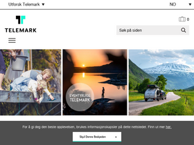 'visittelemark.no' screenshot